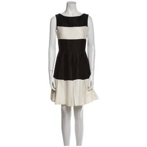 Kate Spade Black and White Cocktail Dress Size 10